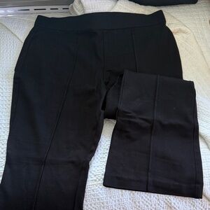 Nicole Miller Black Ponte Leggings
